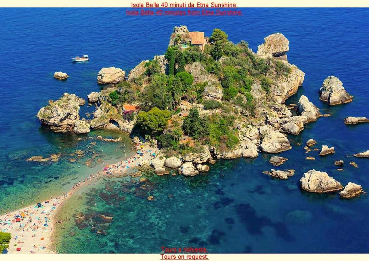 Etna Sunshine Rent Rooms Puntalazzo Bagian luar foto